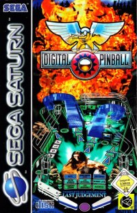 Digital Pinball PAL Sega Saturn PAL box art